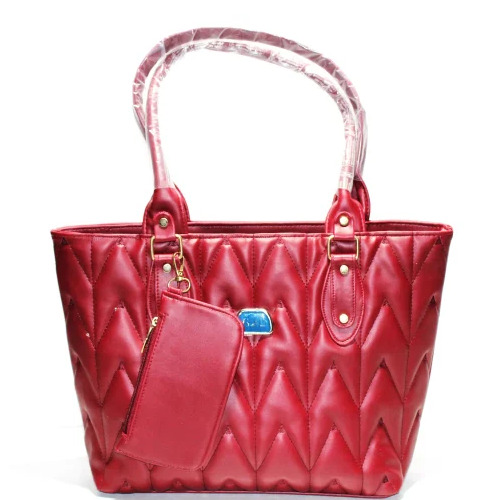 Fancy Ladies Handbags - High-Quality Material, Spacious Compartment , Trendy Designs Perfect for Special Occasions in Red Zipper Style Shoulder Bag