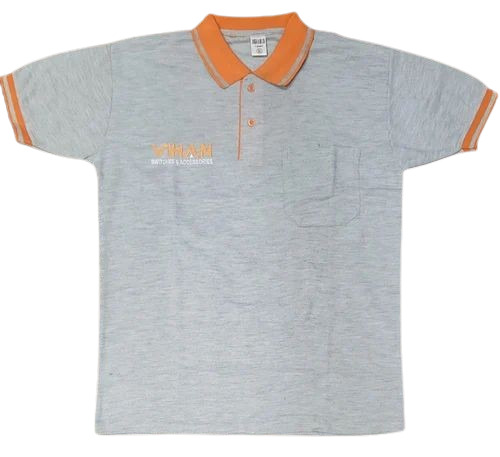 Grey Polo Corporate T Shirt