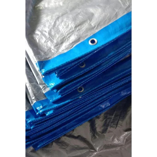 HDPE Agricultural Tarpaulins - 170-200 GSM, Blue Color, UV Resistant, Waterproof, Woven Plain Design