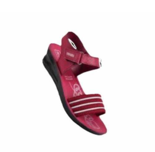 Ladies Sandal - Color: Red