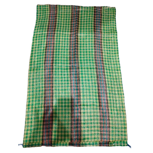 Multicolor Striped Polypropylene Woven Sack - 50 Kg Capacity, Non Recyclable Material | Industrial Use, Durable Plastic Design