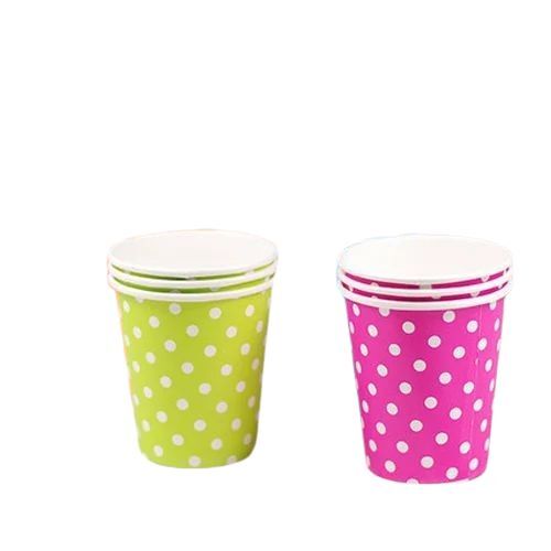 Printed Disposable Paper Cups - Premium Quality, Biodegradable Option, Water-Resistant and Heat-Resistant | Smooth Finish, Tear-Resistant, Cost-Effective, Lightweight for Events and Parties