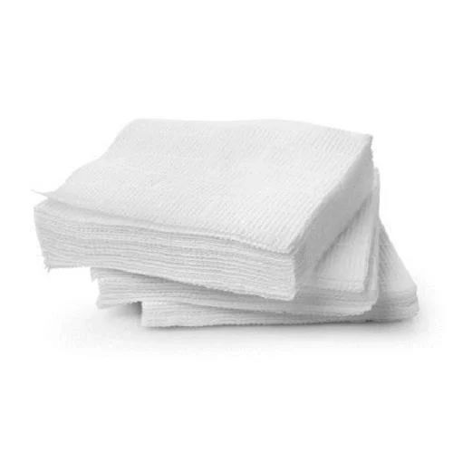 Single Layer Paper Napkin - Paper, 100 Pieces, White Color, Double-Ply Strength | Eco-Friendly Material, Lightweight Feel, Smooth Finish, Gentle on Skin