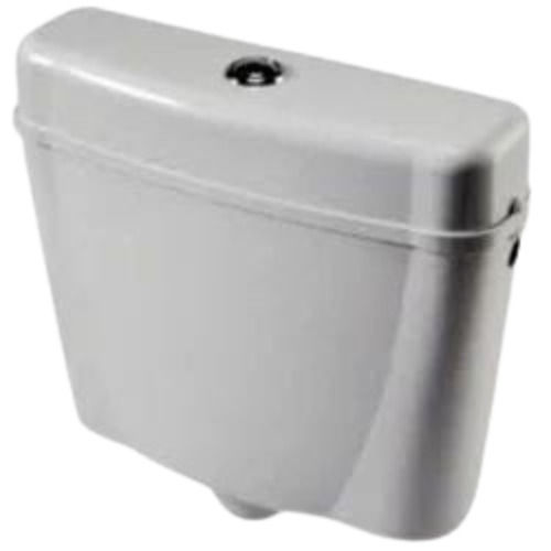 Toilet Cistern Tanks - PVC Material, 10 Litres Capacity, Dual Flush Type, White Color