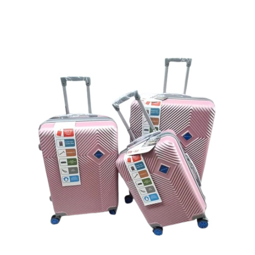 Trolley Bag - Polycarbonate 20x24x28 Inch | 4 Wheel Expandable Design Smooth-Rolling Wheels Durable Material Multiple Compartments Telescoping Handle Available in 5 Colors
