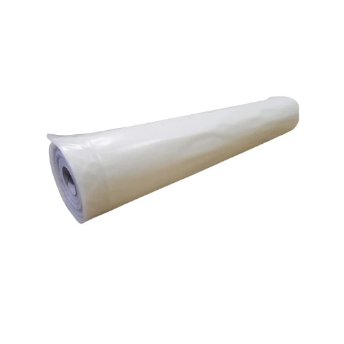 Tunnel Construction Polythene Sheet - 125 Micron Thickness, 3 Meter Width, Soft White Woven Polythene for Waterproof Tunnel Applications
