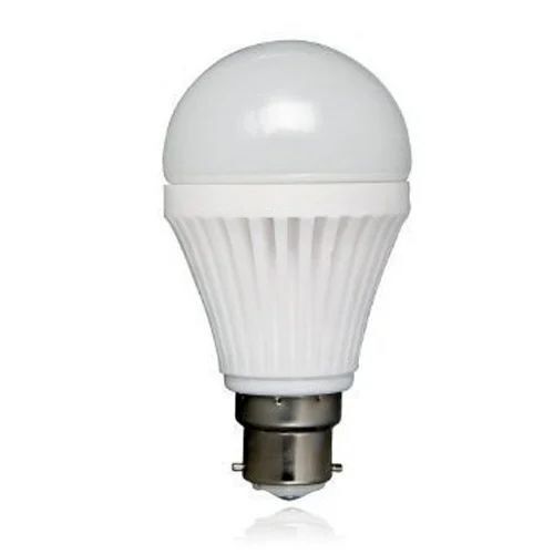 7 Watt LED Bulb - Aluminum Construction Round Shape White Color | Premium Grade Energy-Saving Bright Output Flicker-Free Instant-On Cool Operation Long Lifespan Durable Finish