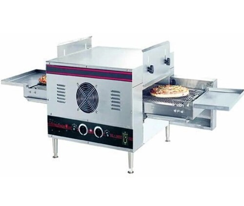 Conveyor Oven - 20" Inch Belt Size, Stainless Steel, Silver Finish for Pizza and Breads Production