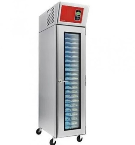 Dough Proofer Cabinet - Stainless Steel, 610x762x1828mm | Silver Finish, 220V Single Phase, Ideal for Bakery Applications
