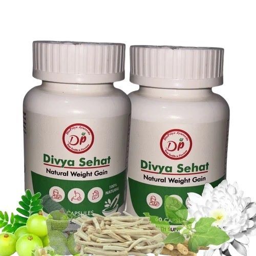 Herbal Weight Gain Capsule - 500 MG Premium Quality Optimized for Metabolism Energy Boosting Muscle Gain and Digestive Health