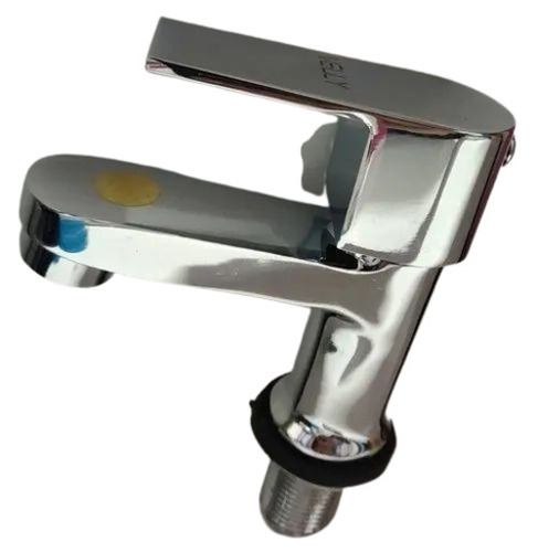 Pillar Cock - 15mm Round Brass Fitting, Chrome Coated For Enhanced Durability And Elegance
