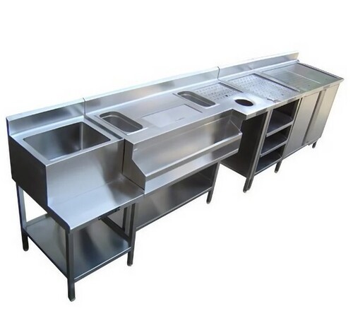 Stainless Steel Mocktail Counter
