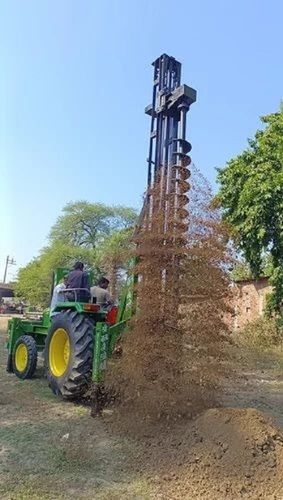 Tractor Mounted Piling Machine