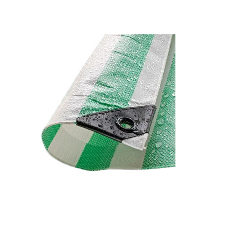 Vinyl Coated Plastic Tarpaulins - Color: Green