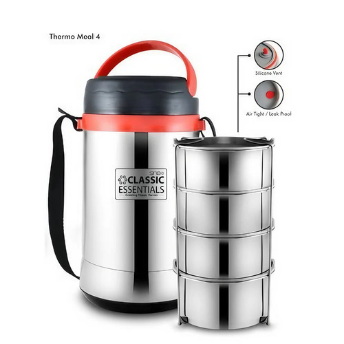 4 Container Stainless Steel Lunch Box