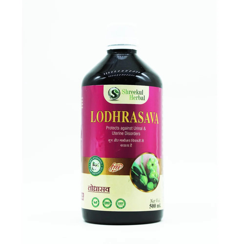 Ayurvedic Lodhrasava Syrup, 500 ml