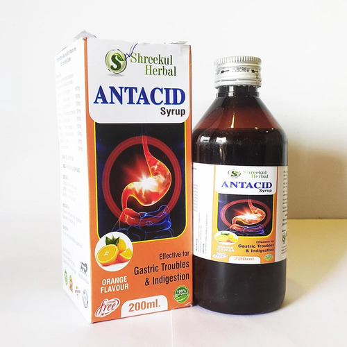Ayurvedic Orange Flavour Antacid Syrup