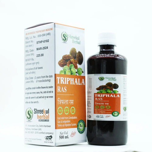 Ayurvedic Triphala Ras Tonic, 500ml