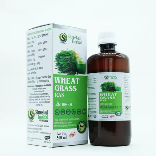 Ayurvedic Wheat Grass Ras Tonic