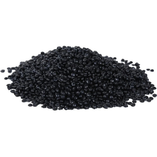 B Grade Black Button Reprocessed PP Granules - PP Material, Industrial Grade, Black Color | Ideal for Pipe Applications in Plastic Industry