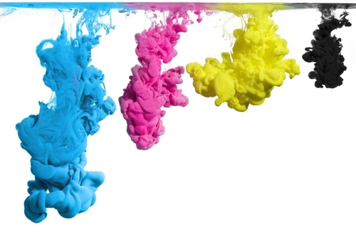 Cmyk Label Water Base Flexographic Inks - Versatile Water-Based Ink for Flexo Printing, High Color Density, Low VOC Emissions, Non-Toxic, Fade Resistant