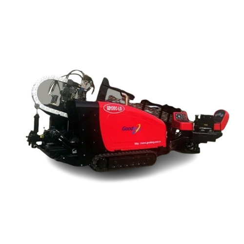 HDD Drilling Machine - 5465 x 1670 x 2040 mm, Red and Black | 93 kW Power, Max Push/Pull Force 135 KN, Max Torque 4500 Nm, 200 m Drilling Length, Automatic Operation
