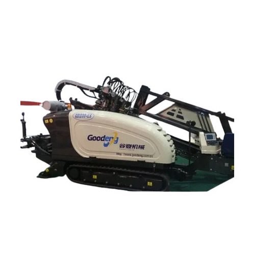 HDD Drilling Machine - 9500 Kg, 6950 x 2160 x 2400 mm , White and Black, 110 kW Power, Automatic Operation, Max Torque 6400 Nm, Max Drilling Length 300 m, Push/Pull Force 215/272 KN