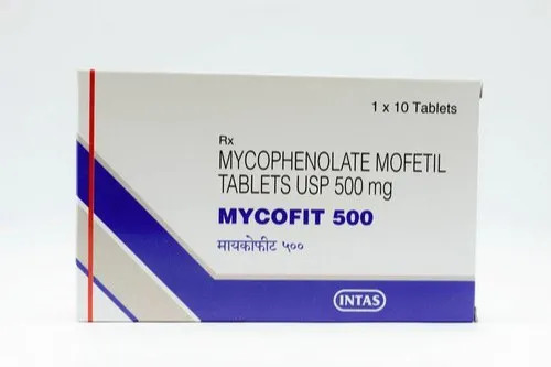 Mycofit 500 Mycophenolate Mofetil Tablets USP 500 Mg