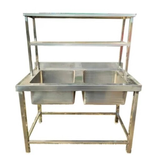 Ss Double Commercial Kitchen Sink