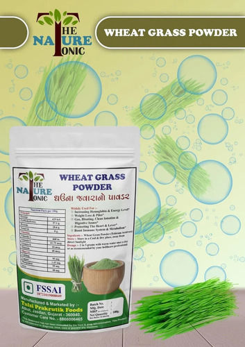 Wheat Grass Powder - Organic Herbal Extract | Ayurvedic Product, Natural Form, Store in Dry Place