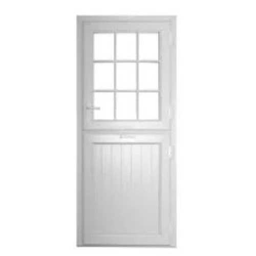 White UPVC Door