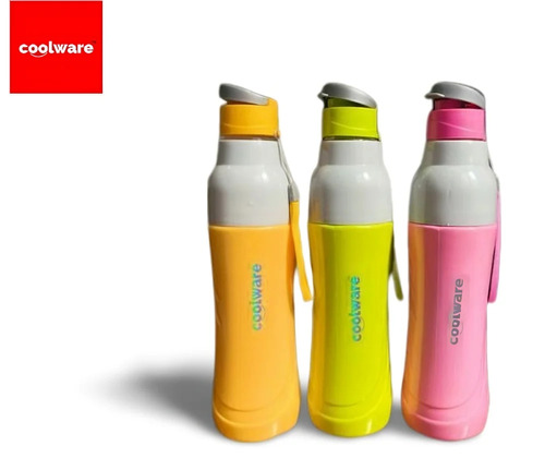 1000 ml Plastic Insulated Bottle - Plastic Material, Round Shape, Multi-Color Finish | Durable and Leakproof Design for Everyday Use