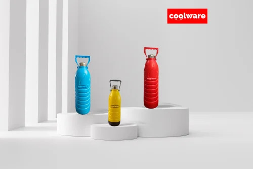 1200 ml Plastic Insulated Bottle - Plastic, 1200 ml Capacity, Multi-Color, Round Shape | Durable, Textured Design for Versatile Use