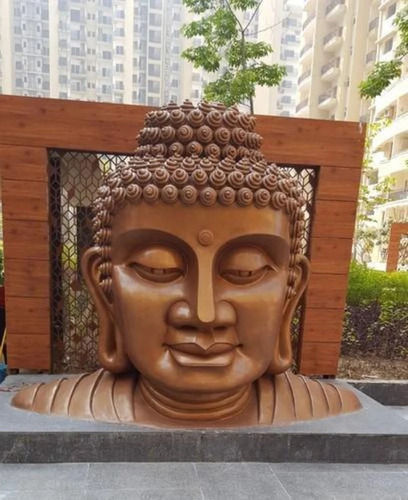 Brown Budha Sculptures - Color: Brand: Paras Trading  Service Mode: Offline  Country Of Origin: Made In India