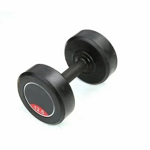 Dumbbell - Metal & Plastic Construction, Corrosion & Rust Resistant | Unisex, Manual Operation, Long Life, Ideal for Biceps Exercise 