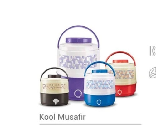 Kool Musafir Water Jug - Durable Multi-Color Plastic Water Jug | Ergonomic Handle, Ideal for Kitchen Use
