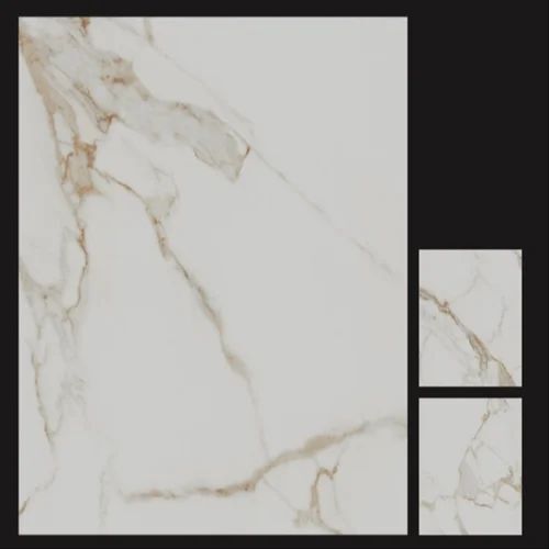 Marble Floor Tiles - 600 X 1200mm Multi Color | Durable Water-Resistant Easy to Clean Eco-Friendly Slip-Resistant Antibacterial Finish