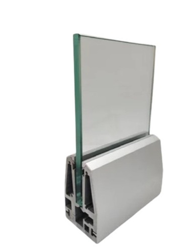 Modular Aluminum Glass Railings - Toughened Glass, Silver Powder Coated Finish | Ideal for Hotel Balcony Design