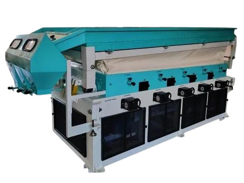 Peanut Gravity Separator - 1 Ton/day Capacity, 3 Hp Motor Power, 220 V Voltage, Powder Coated Mild Steel | Automatic Operation, Cleaning And Grading Usage