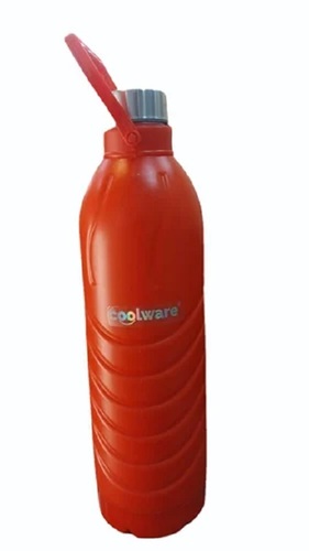 Plastic Insulated Bottle - 2000 ML, Multi-Color Plastic, Durable and Leakproof Design