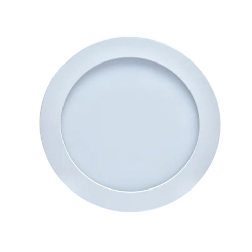 Round Led Panel Light - 15w, 3500-6500k Color Temperature | Metal And Plastic, Ceiling Mounted, Ideal For Home, Hotels, Office