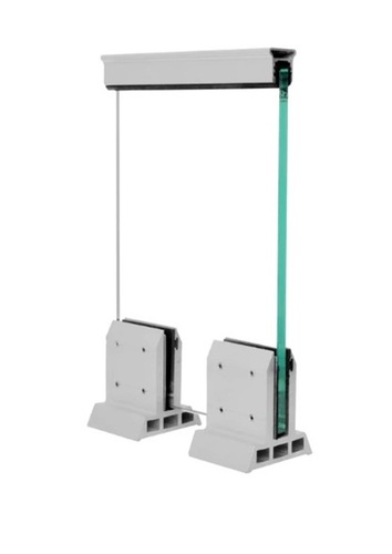 Silver Aluminium Bracket System - Aluminium Material, All Sizes, Color Silver | Ideal for Fitting Use with Mill Finish, Powder Coating, Anodized Finish