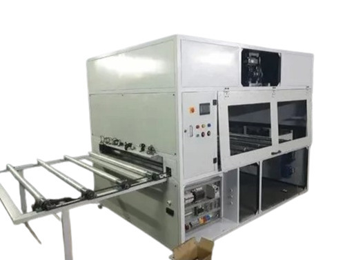 Uv Coating Machine - Iron Material, White Color, Electric Power Source | Automatic Operation, Industrial Use, Phase-3 OHASP