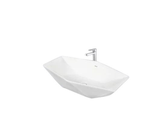 White Ceramic Wash Basin By Tilex Ceramica