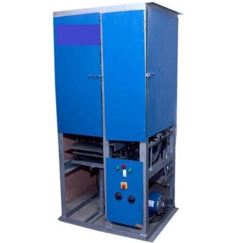 Automatic Paper Dona Making Machine - Capacity 15000-20000 Dona/Day, 5 & 4 Inch Sizes, Blue Mild Steel, 240V Single Phase, Dual Die Operation
