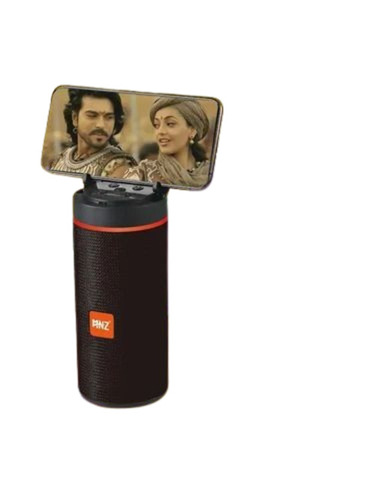 Black Bluetooth Speaker - Small Size, Fine Finish, Durable Design | Very Good Quality, Supports Mobile Phones, 6-Month Warranty