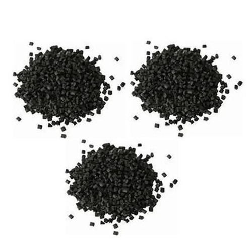 Black Recycled Nylon Granules