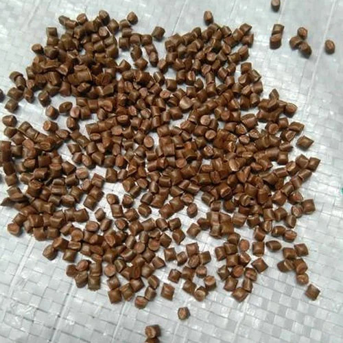 Brown PP Reprocess Granules - Recycled Industrial Grade Granules, Eco-Friendly Material for Plastic Industry Applications