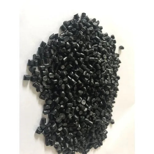 Recycled Nylon 66 Black Granules - Industrial Grade, Eco-Friendly Material Feature | Compounding Grade for Plastic Industry Applications