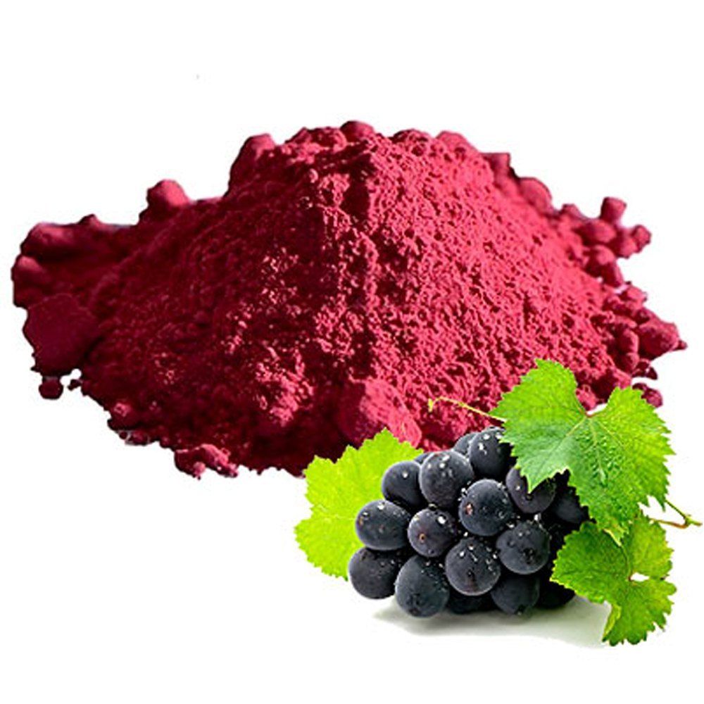 Dehydrated Black Grapes Powder - Color: Red